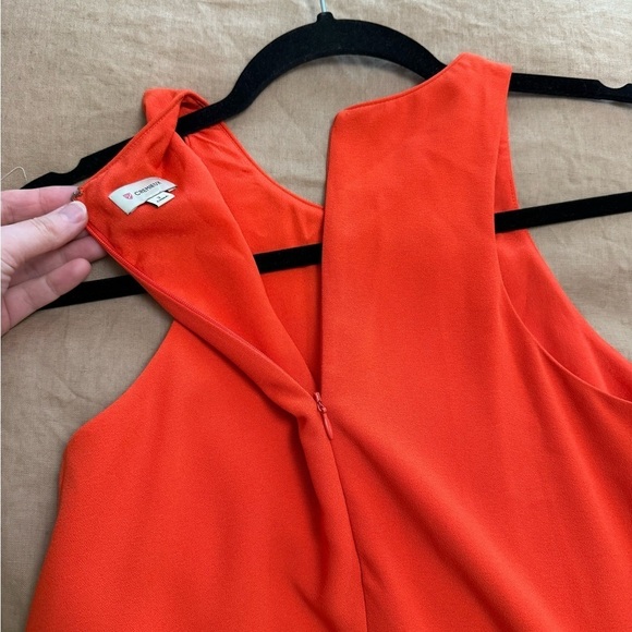 Daniel Cremieux pair of orange and Green Sleeveless knee length summer Dresses - Picture 9 of 16